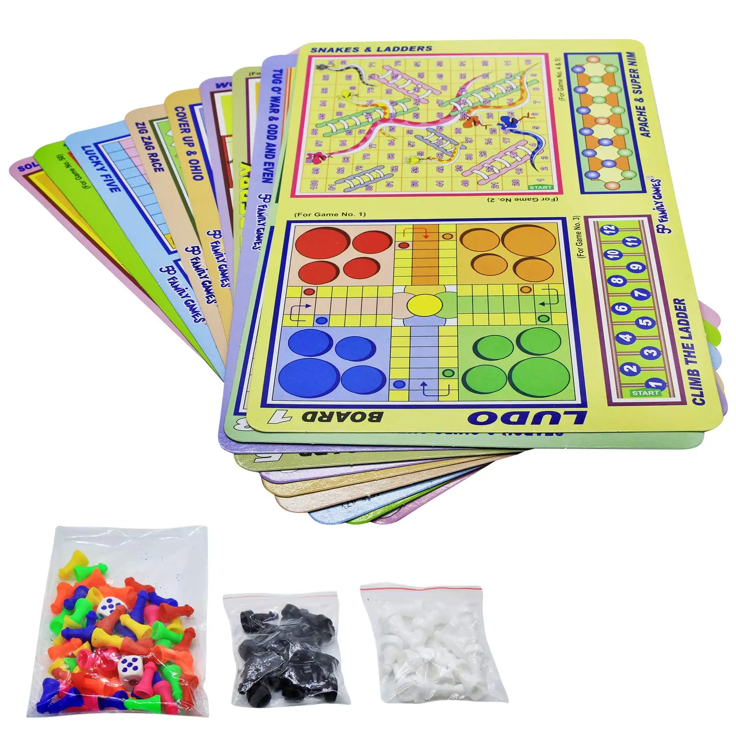 EKTA 50 Family Games for Kid | Indoor Board Game - Image 2
