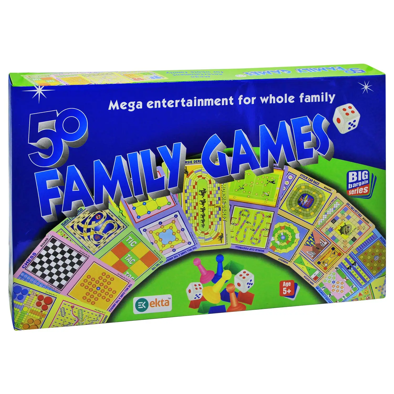 EKTA 50 Family Games for Kid | Indoor Board Game - Image 3
