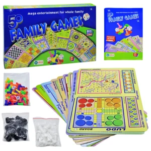 EKTA 50 Family Games for Kid | Indoor Board Game