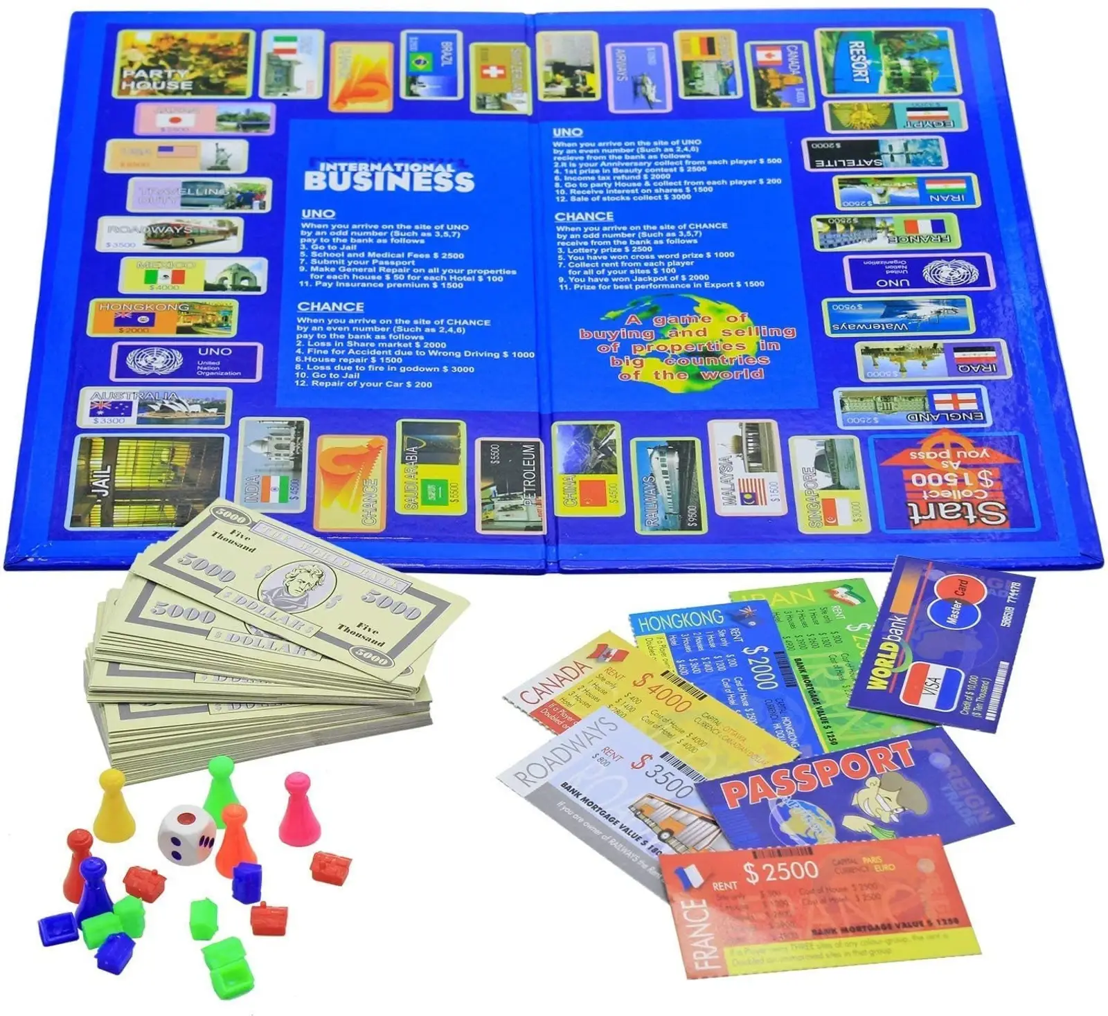 EKTA International Business Board Game for Family, Kid, Multicolor - Image 4