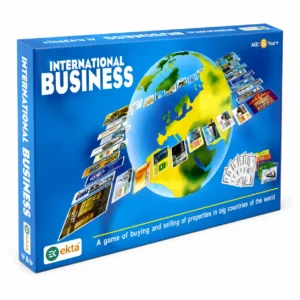 EKTA International Business Board Game for Family, Kid, Multicolor