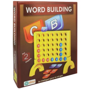 Ekta Word Building Board Game, Family Game, For All Ages, Multicolour| 6Y+