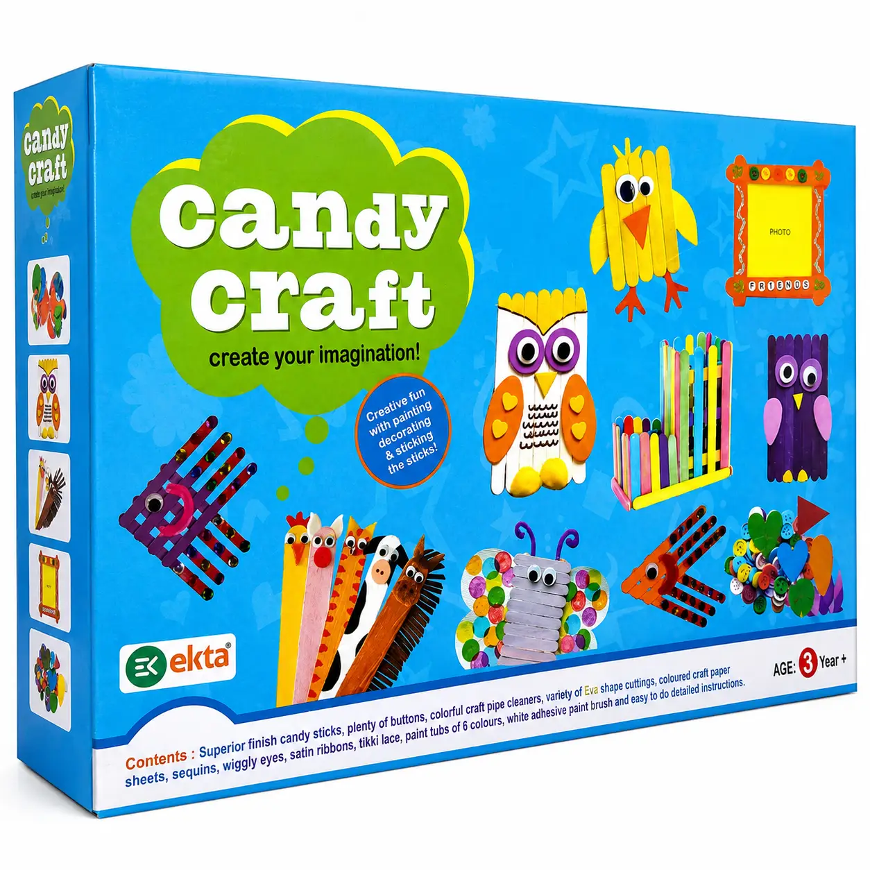 Ekta Candy Craft | Indoor Game for Kids| Multicolor