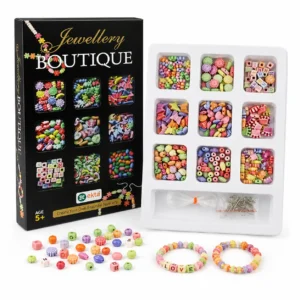 Ekta Jewellery Boutique Fun Game DIY Kit | Jewellery Making Craft Set | Multicolour | 6+ Years