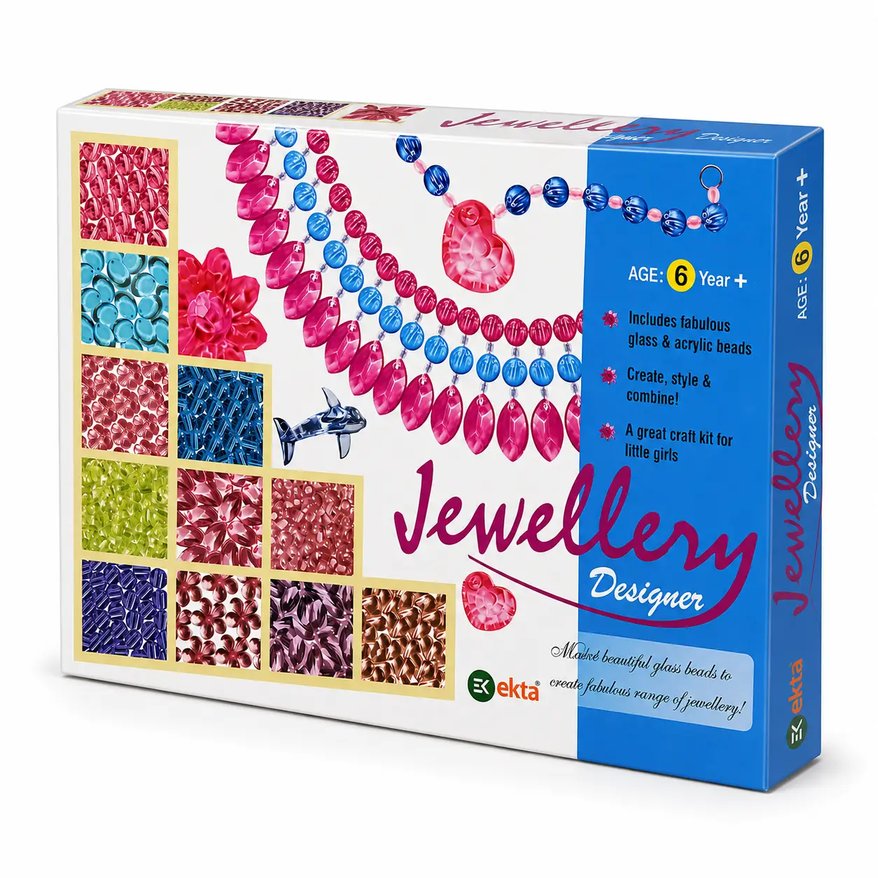 Ekta Jewellery Designer Kit For Girls Play & Fun | Gifting Toys & Game For Girls - Image 4