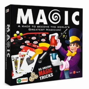 Ekta Magic Trick Set with 65 Tricks | Beginner Magic Kit | Educational Magic Set | 7+ Years