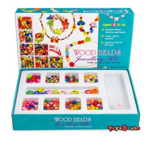 Ekta Wood Beads Jewellery Kit for 6+ years
