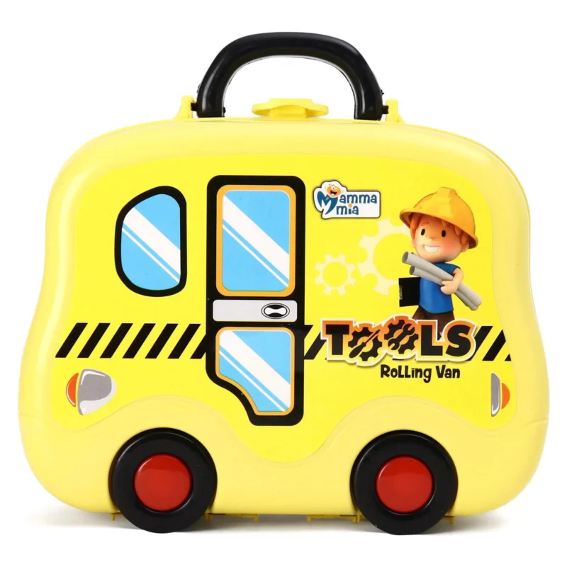 Mamma Mia Rolling Van Tool Kit - Yellow
