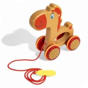 Ratna's Harry The Horse | to Walk & Play Pull Along Toy for Infant