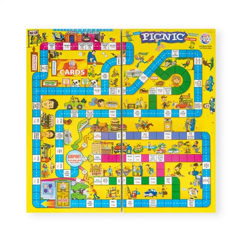 Ratna's Picnic Jumbo Board Game | Family Board Game
