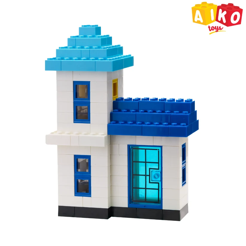 AIKO Box of Blocks 1000 | Premium ABS Building Blocks | Construction Toy | STEM Gift Set, Multi-Colour Bricks, 4Y+ - Image 7