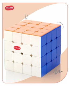 Chanak 4x4 Cube Speed Cube Puzzle Stickerless Speed Cube Multicolor, 8Y+