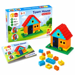 Aiko Town House Set No.01 | 120 Premium Building Blocks