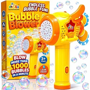 Awals Automatic Bubble Gun | Battery Operated | 3Y+