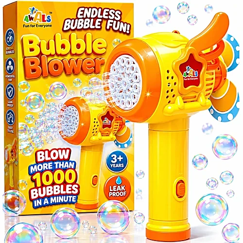Awals Automatic Bubble Gun | Battery Operated | 3Y+