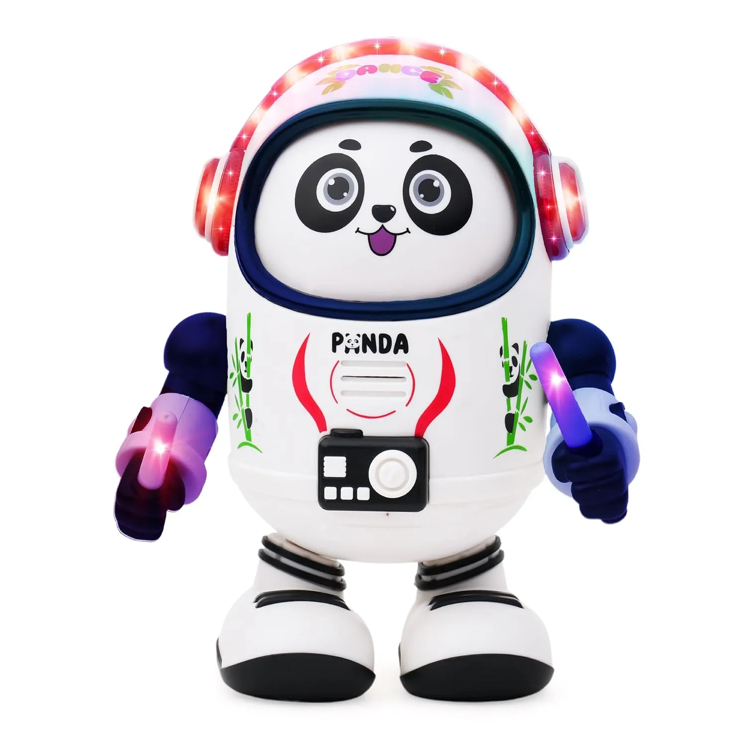 Gooyo Dancing Space Panda Toy with Vibrant Lighting Effect & Musical Sound