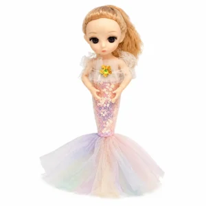 Manku Mermaid Doll for Girls 3+ Years