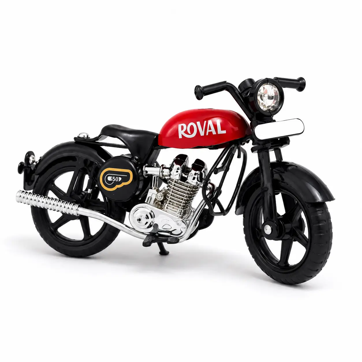 Chanak Roval Collectible Die Cast Metal Finish Street Rider Bike, 8Y+ - Image 2