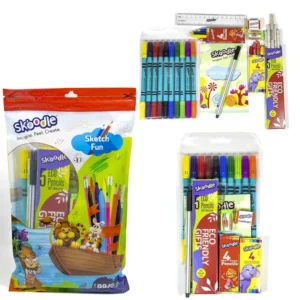 Skoodle Colour Fun Art Set Kit, 3Y+