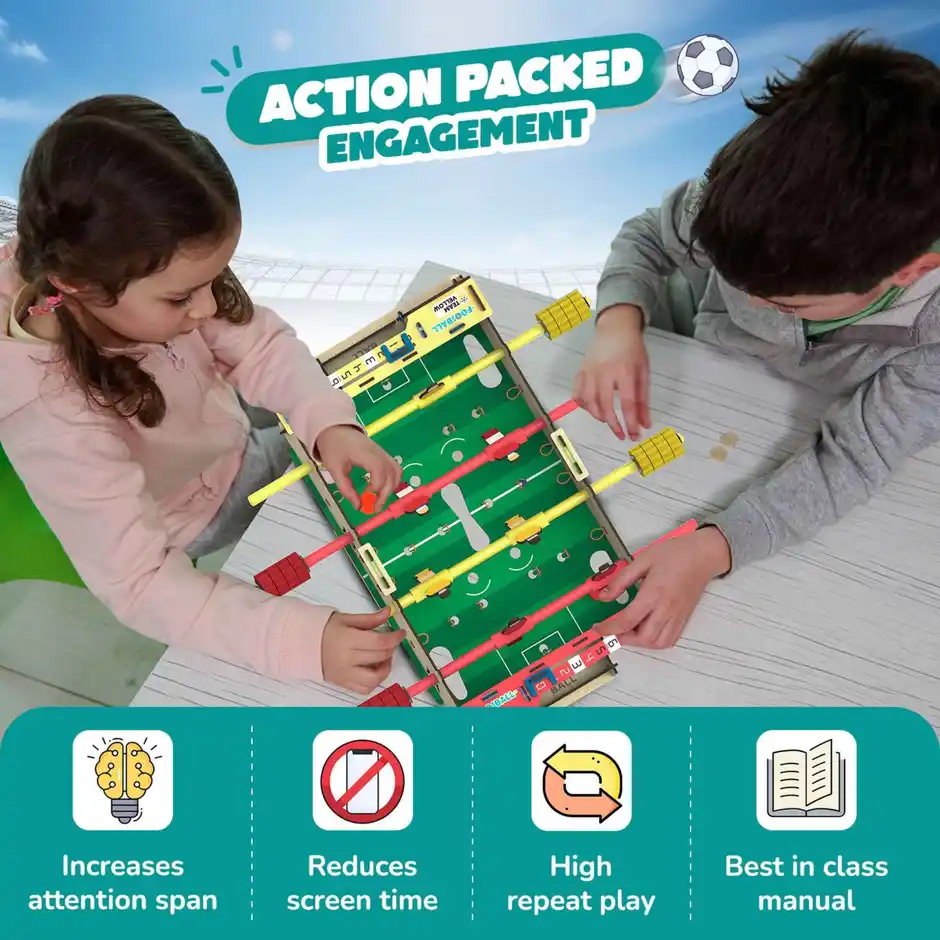 Smartivity Foosball DIY STEM Construction Building Kit, 6Y+ - Image 2