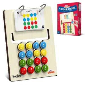 Smartivity Little Sparks Color Coder | Puzzle Game for Kids |Color Matching & Logic Building Toy, 4y+