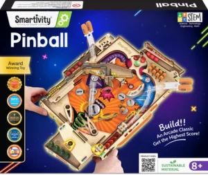 Smartivity Pinball Machine STEM DIY Fun Toy, Educational & Construction based Activity Game Kit for Kids 8 to 14 Years