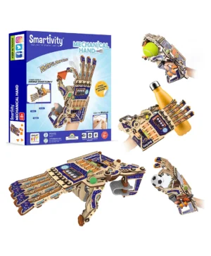 Smartivity Robotic Mechanical Hand DIY Building Kit for Boys & Girls, 8-14 years