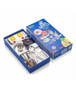 Sunny Junior Cook Kitchen wear Set of 11 Pieces - Multicolor, 3Y+