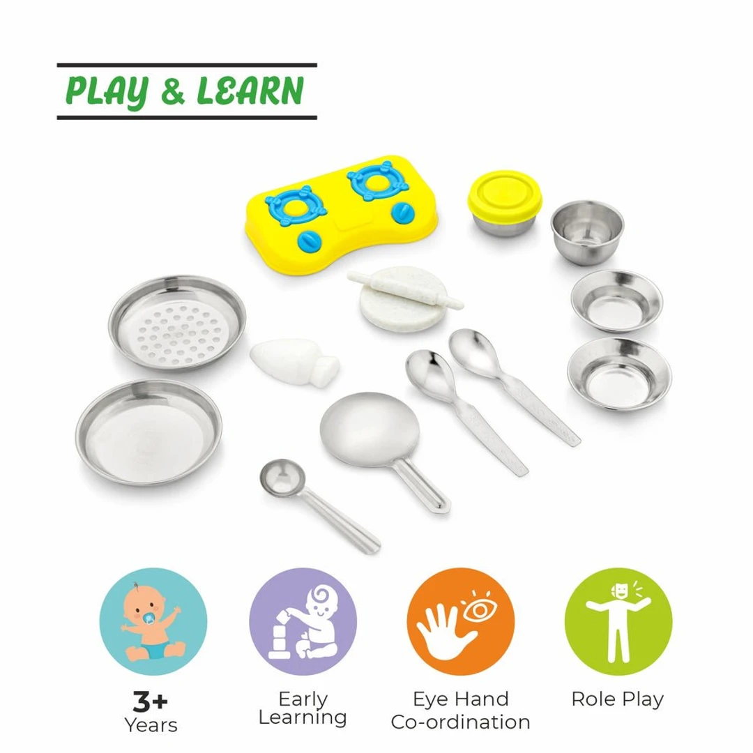 Sunny Kitchen Vessels Set Durable with Realistic Design, 3Y+ - Image 3