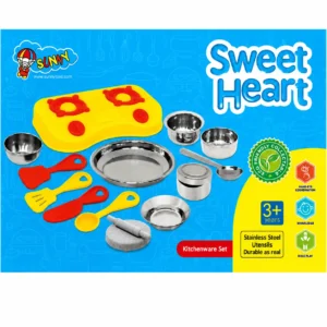 Sunny Sweetheart Kitchen Set Playful Cooking for Young Chefs of 3Y+