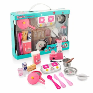 Sunny Unicorn Chef Kitchen Set with Miniature Pretend Play Appliances, 3Y+