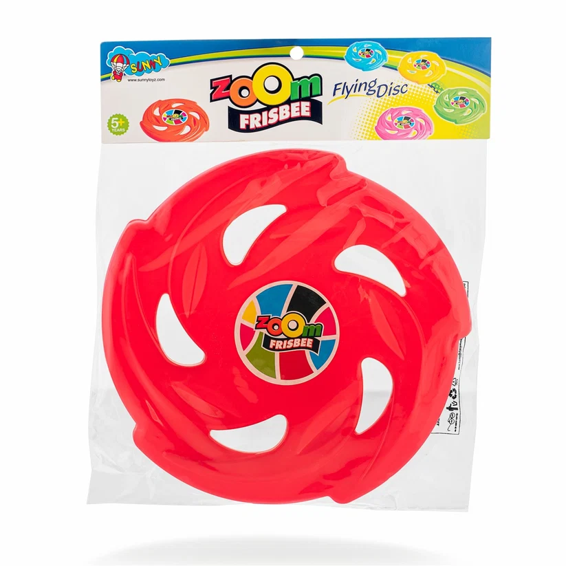 Sunny Zoom Frisbee Flying Disc Outdoor Fun for kids (Assorted Colours) , 3Y+