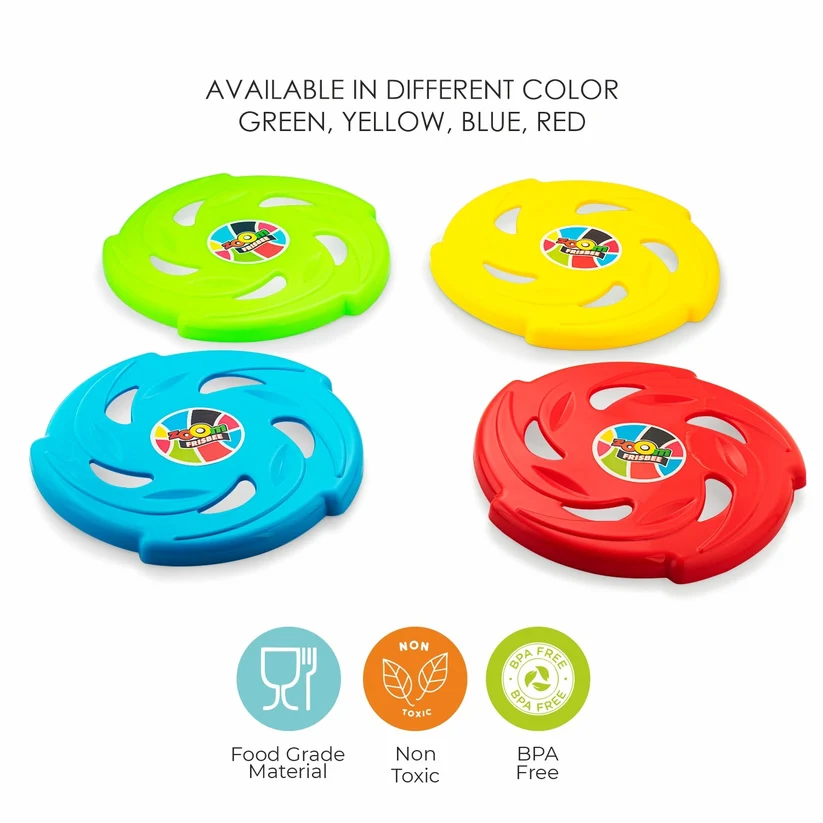 Sunny Zoom Frisbee Flying Disc Outdoor Fun for kids (Assorted Colours) , 3Y+ - Image 2