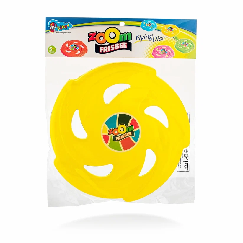 Sunny Zoom Frisbee Flying Disc Outdoor Fun for kids (Assorted Colours) , 3Y+ - Image 6