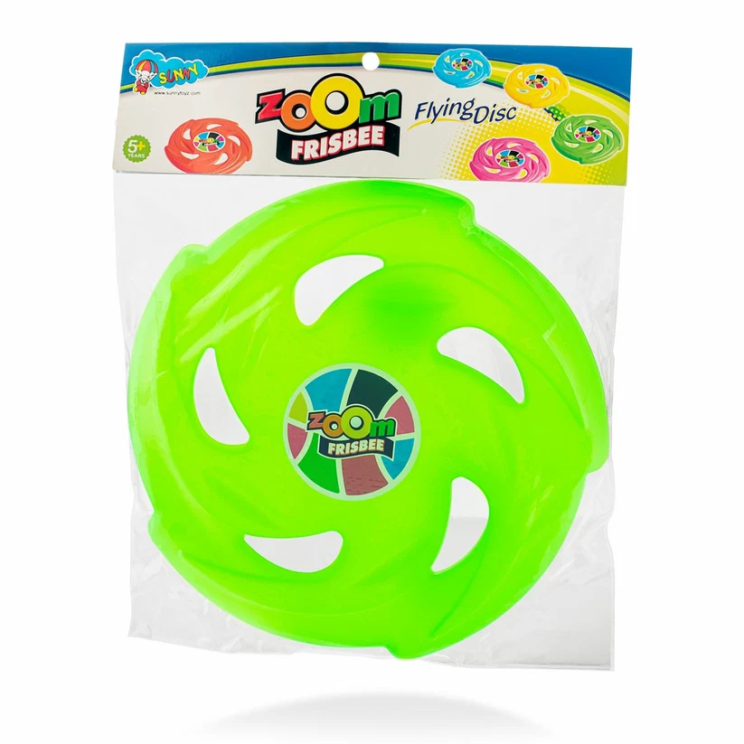 Sunny Zoom Frisbee Flying Disc Outdoor Fun for kids (Assorted Colours) , 3Y+ - Image 5