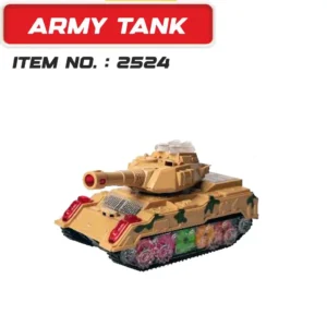 Wonder Toys Army Tank With Light and Music , 3Y+