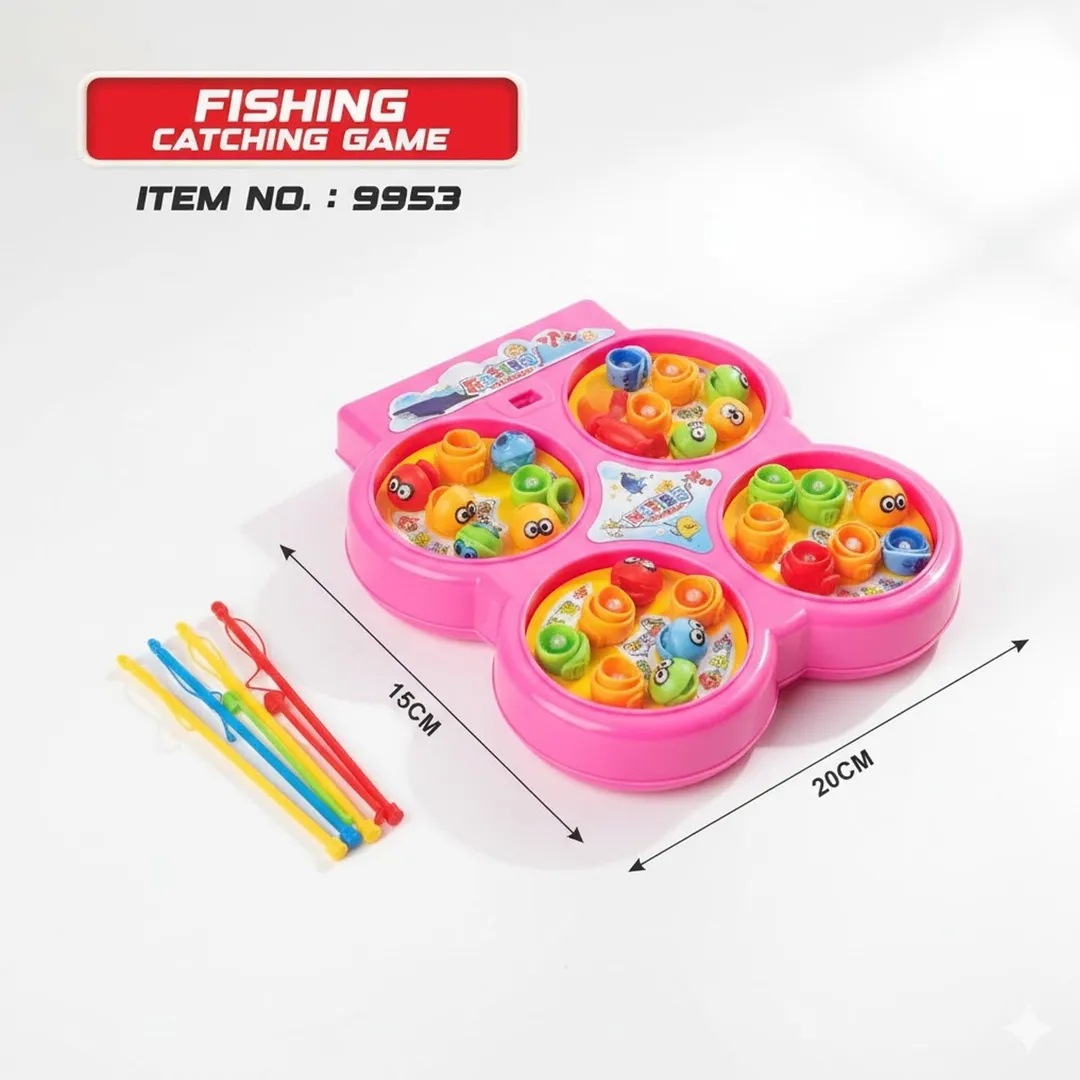Wonder Toys Fishing Catching Game with Music, Multicolor, 5Y+ - Image 3