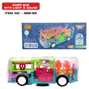 Wonder Toys Gaer Bus With Light & Sound,3Y+